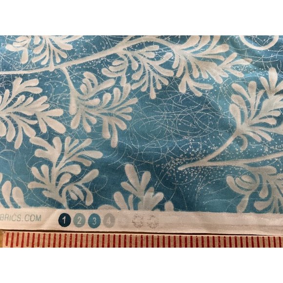 FABRIC Paint Box by Lonni Rossi for Andover Fabrics Blue Cotton Fabric #3541 NEW - Picture 5 of 14